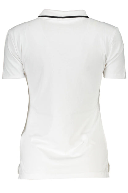 White Cotton Polo Shirt