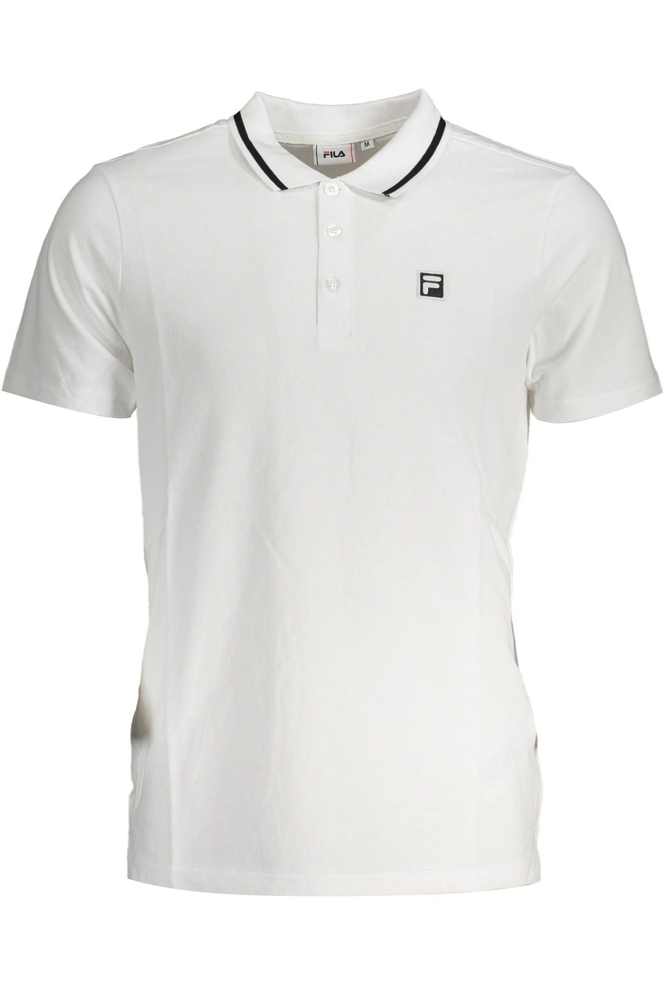 White Cotton Polo Shirt