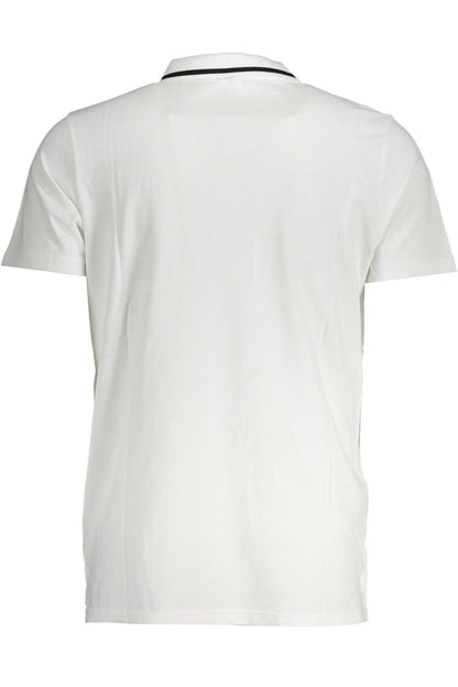 White Cotton Polo Shirt