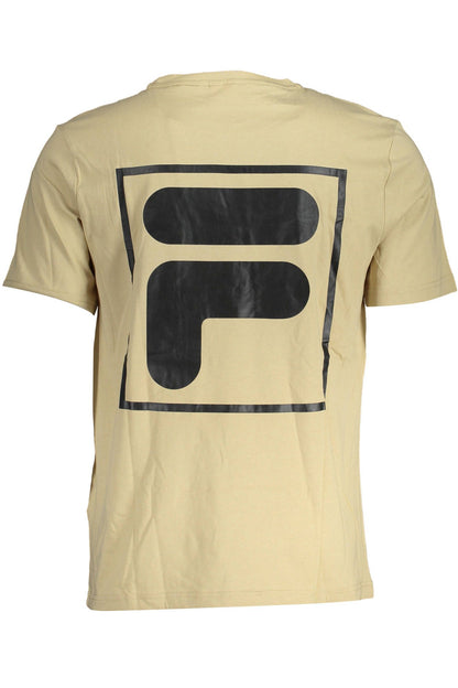Beige Cotton T-Shirt