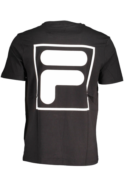 Black Cotton T-Shirt