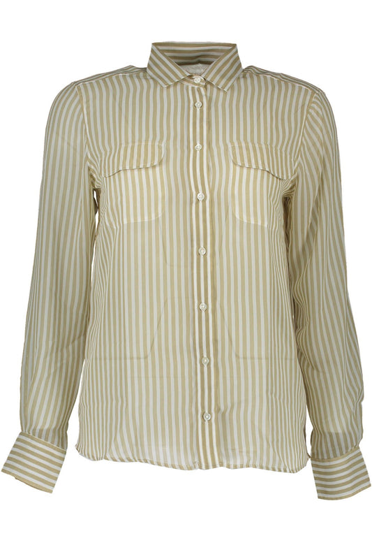 Beige Polyester Shirt