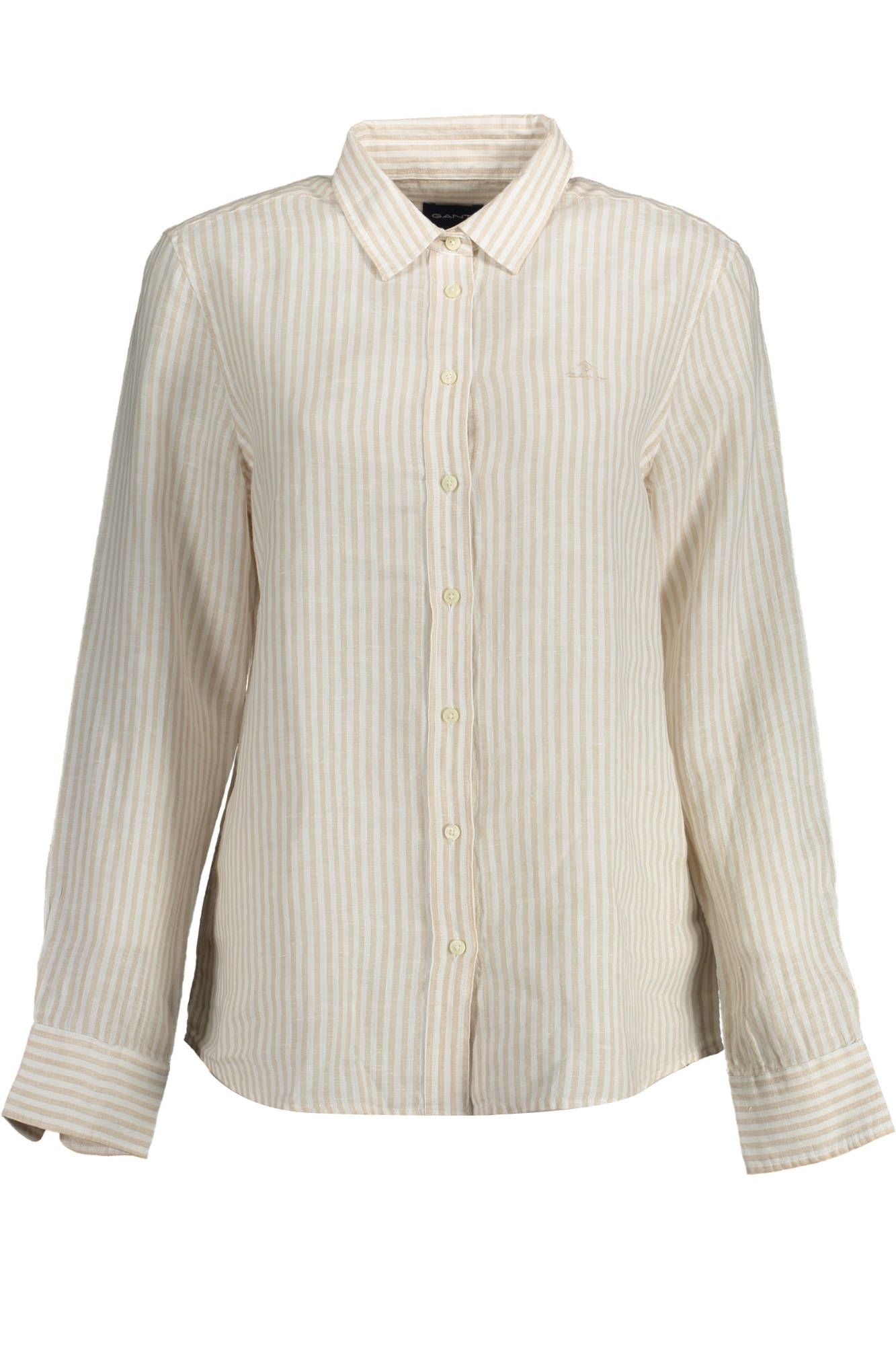 Beige Linen Shirt