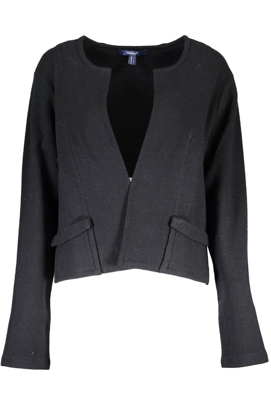 Black Cotton Sweater