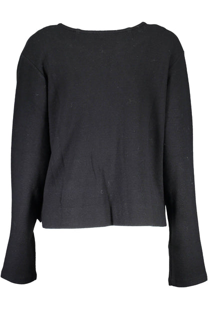 Black Cotton Sweater
