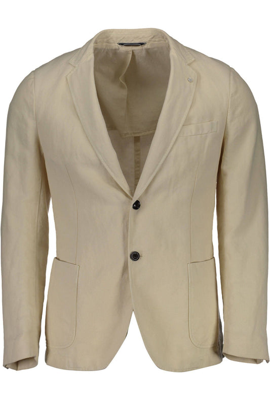Beige Cotton Jacket