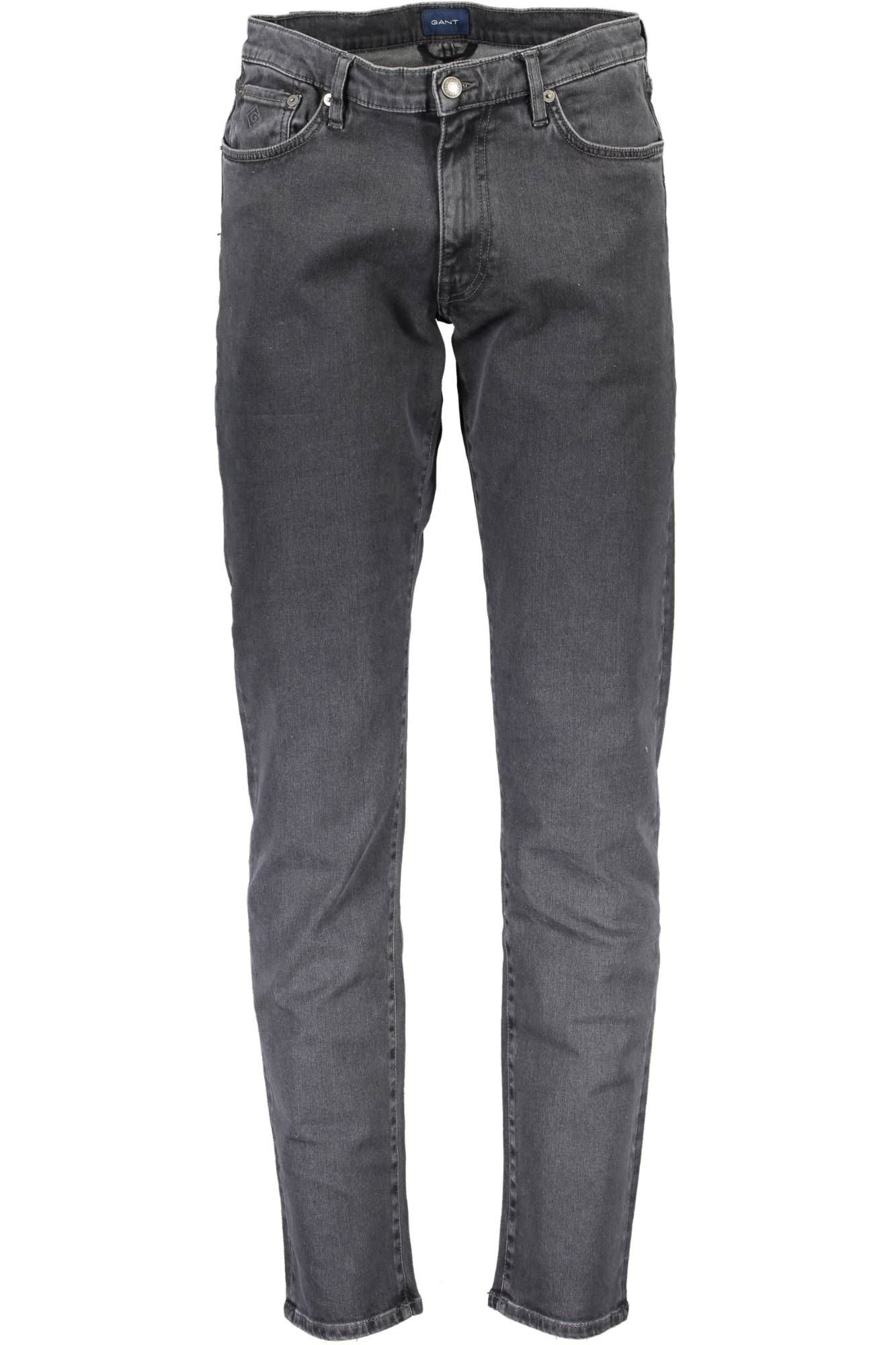 Black Cotton Jeans & Pant