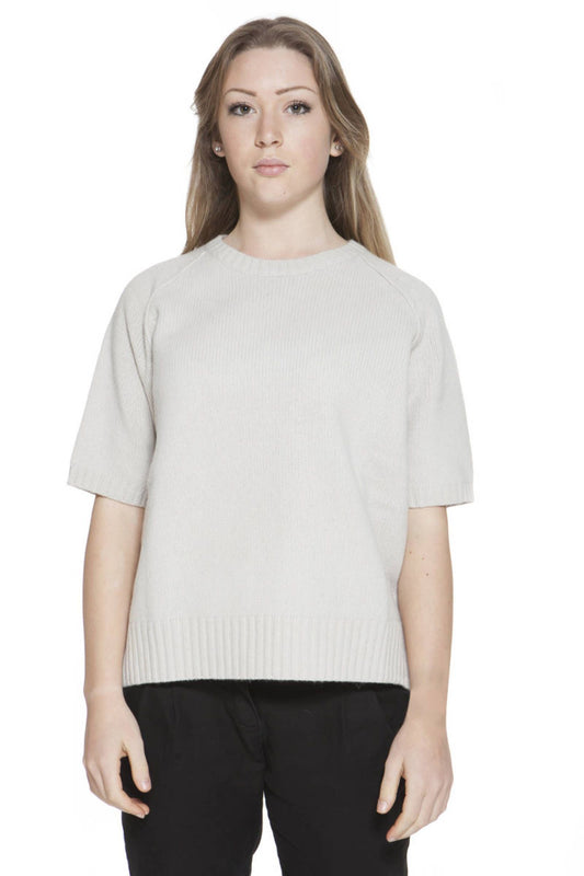 Beige Wool Sweater