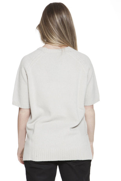 Beige Wool Sweater
