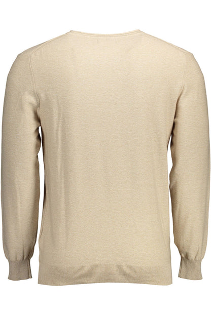 Beige Cotton Sweater