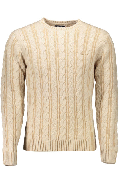 Beige Wool Sweater