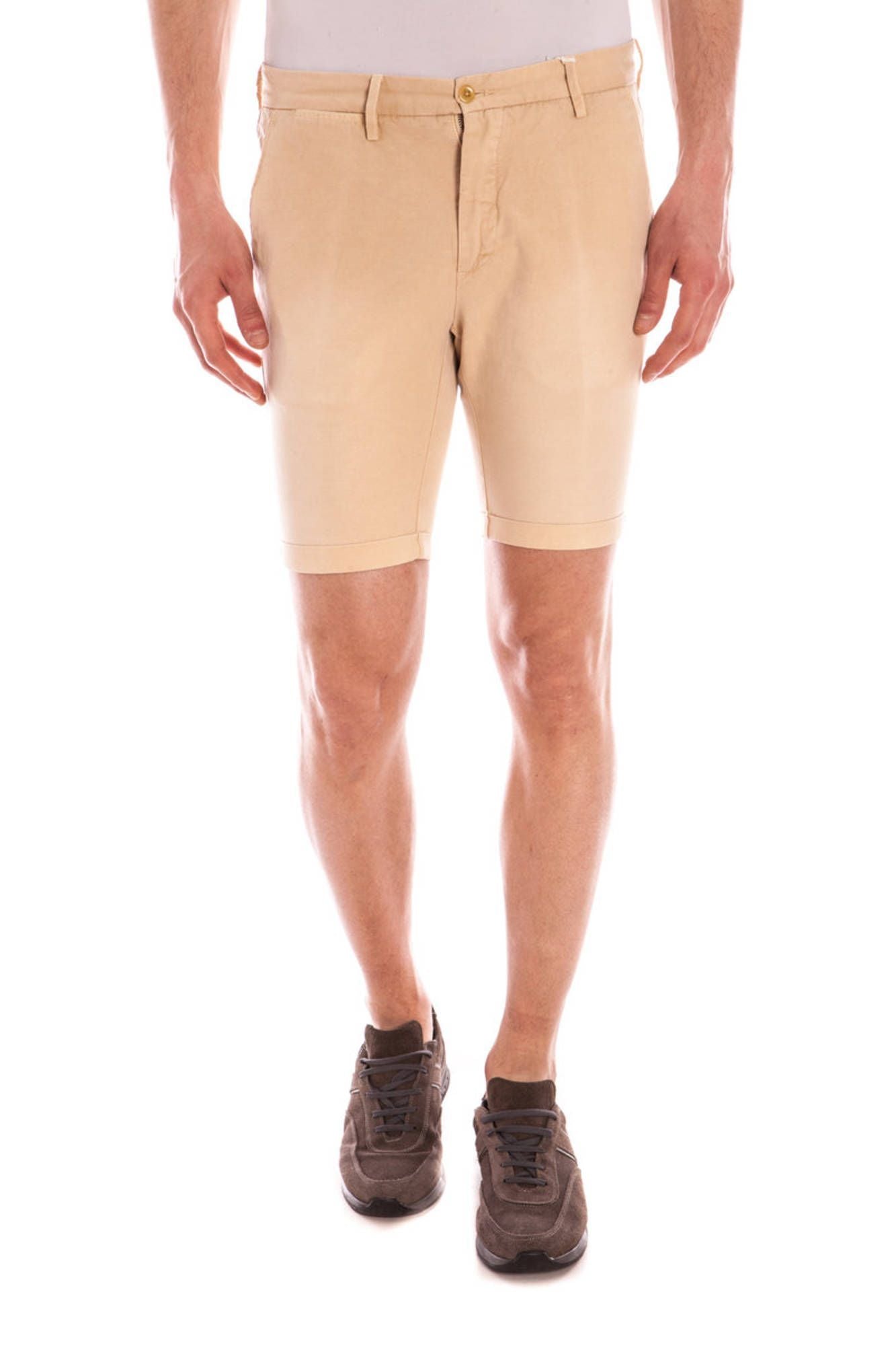 Beige Cotton Jeans & Pant