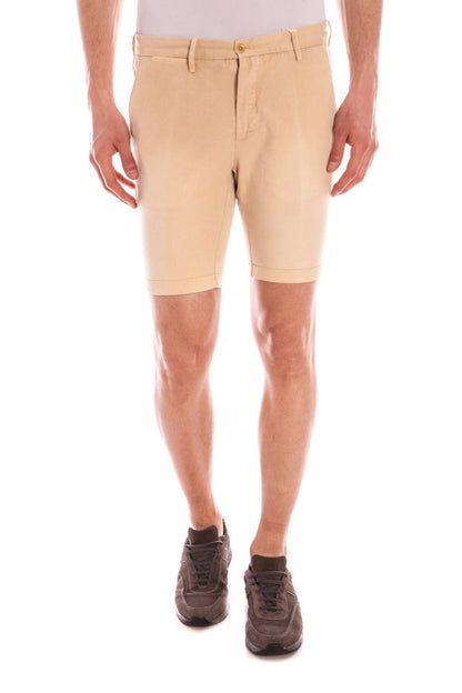 Beige Cotton Jeans & Pant