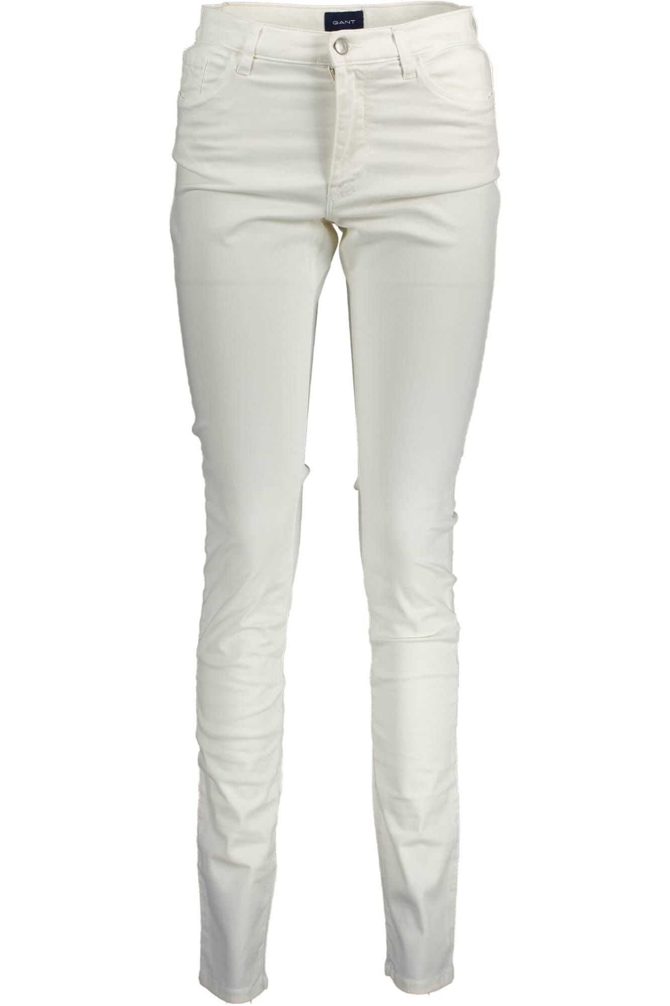 White Cotton Jeans & Pant