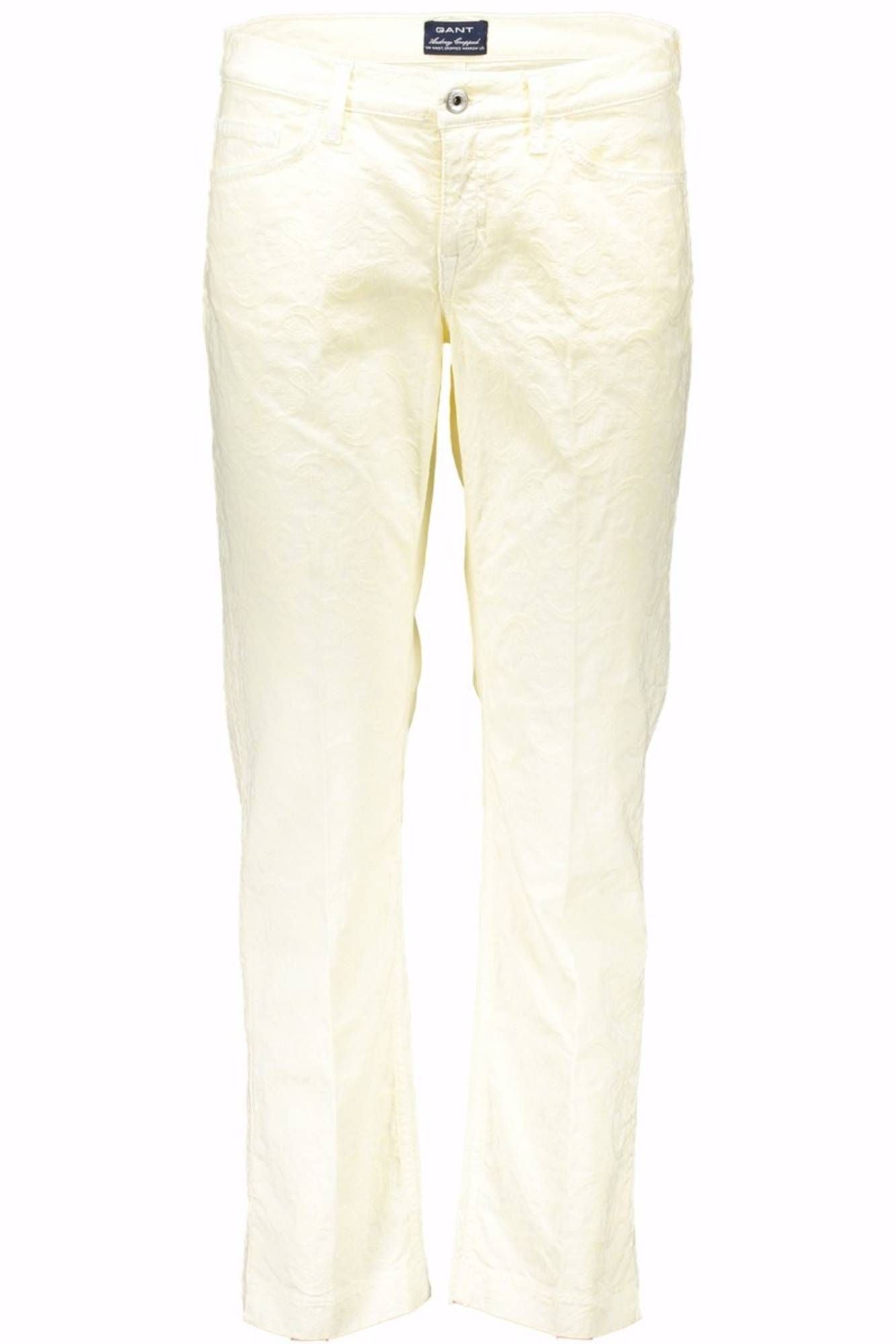 White Cotton Jeans & Pant