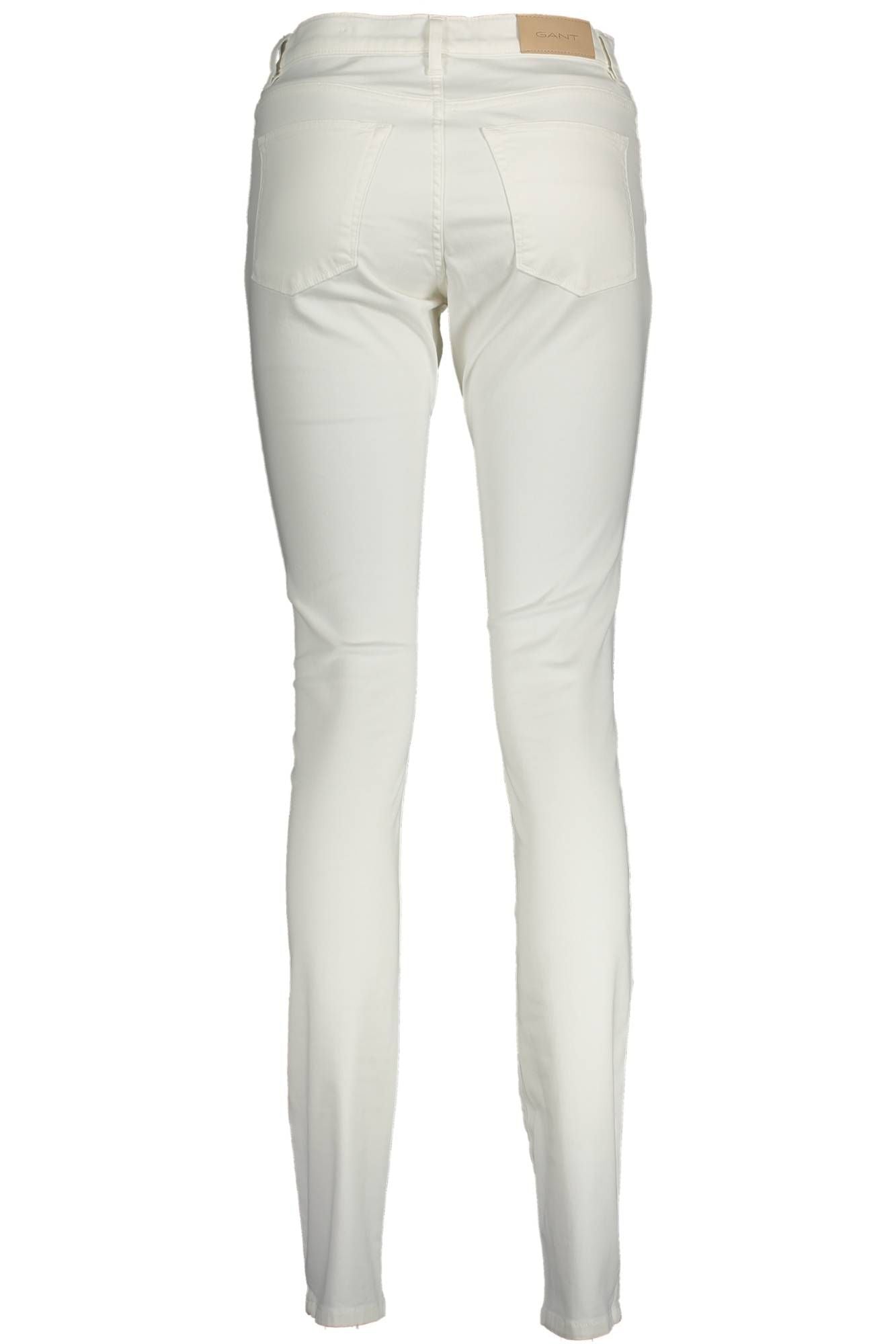 White Cotton Jeans & Pant
