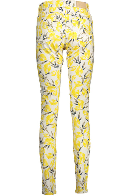 White Cotton Jeans & Pant