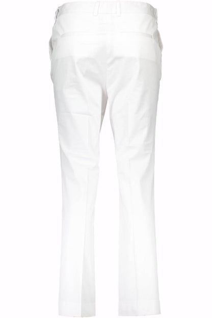 White Cotton Jeans & Pant