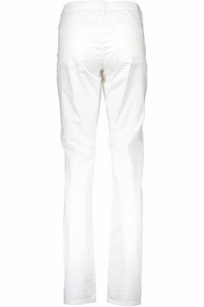 White Cotton Jeans & Pant