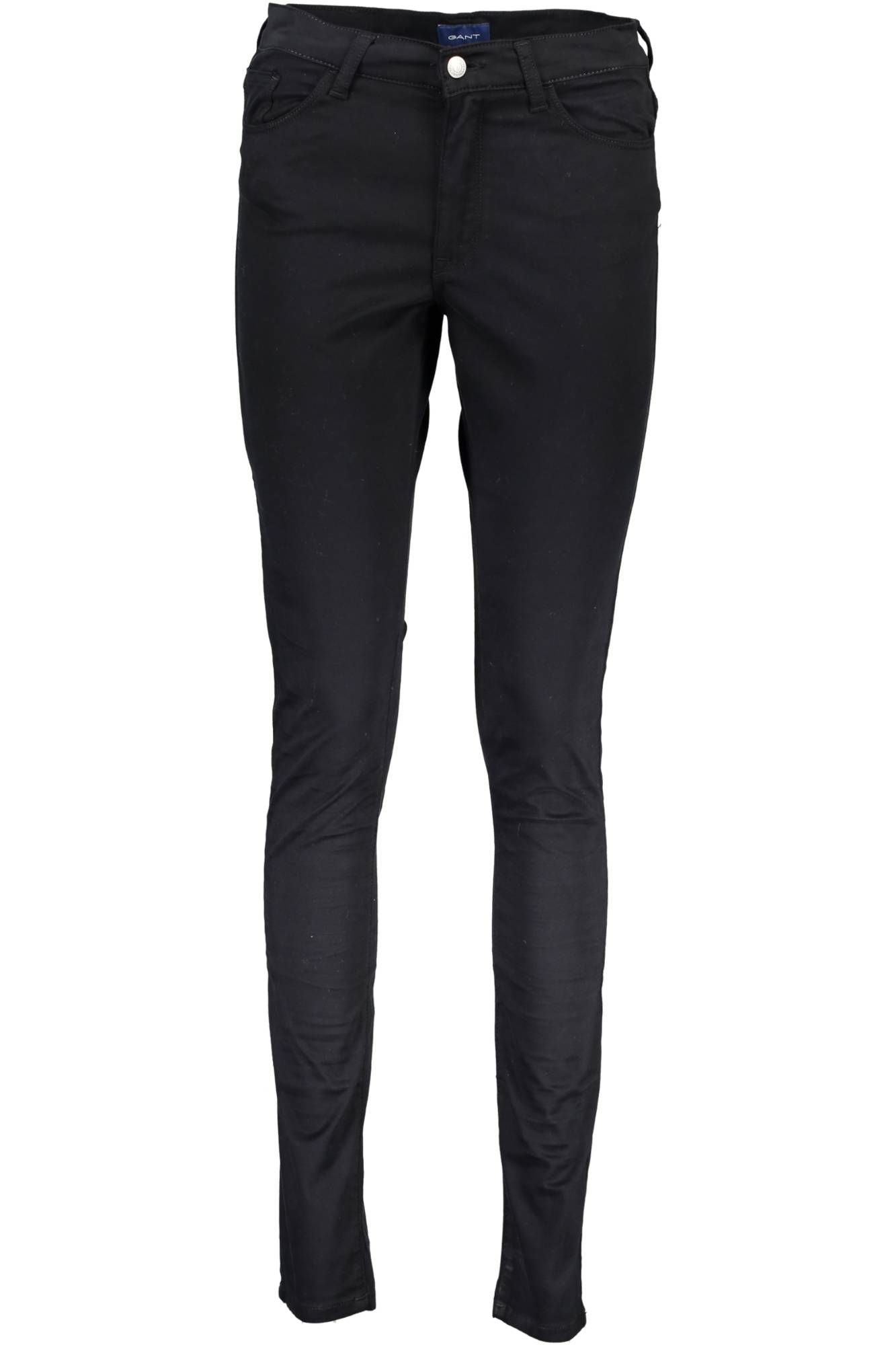 Black Cotton Jeans & Pant