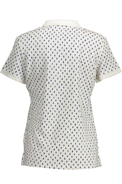 White Cotton Polo Shirt