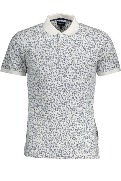 White Cotton Polo Shirt