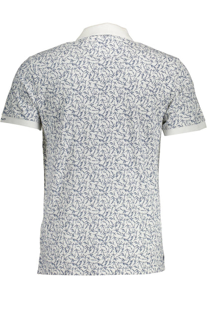 White Cotton Polo Shirt