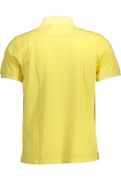 Yellow Cotton Polo Shirt