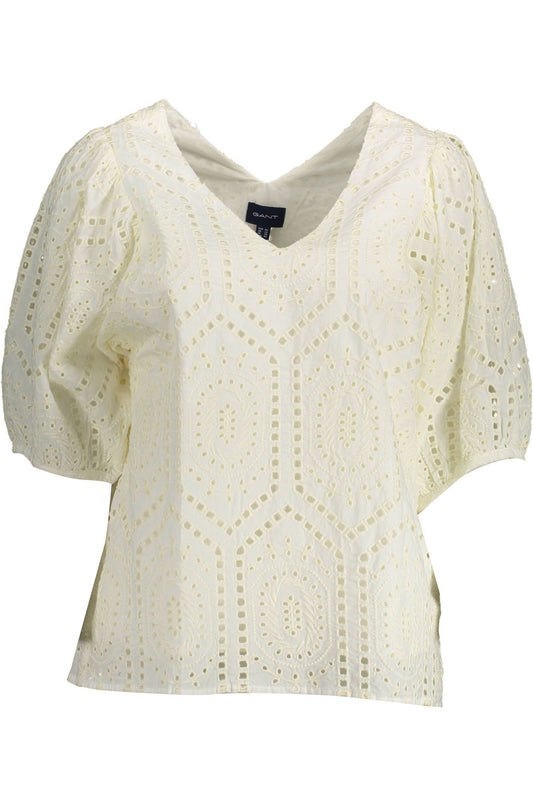 White Cotton Tops & T-Shirt