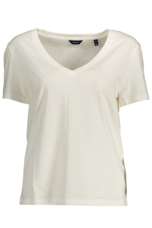 White Cotton Tops & T-Shirt