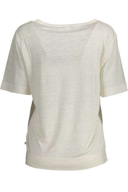 White Linen Tops & T-Shirt