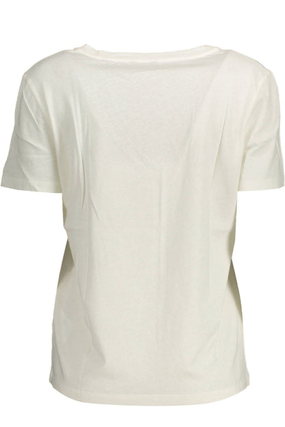 White Cotton Tops & T-Shirt