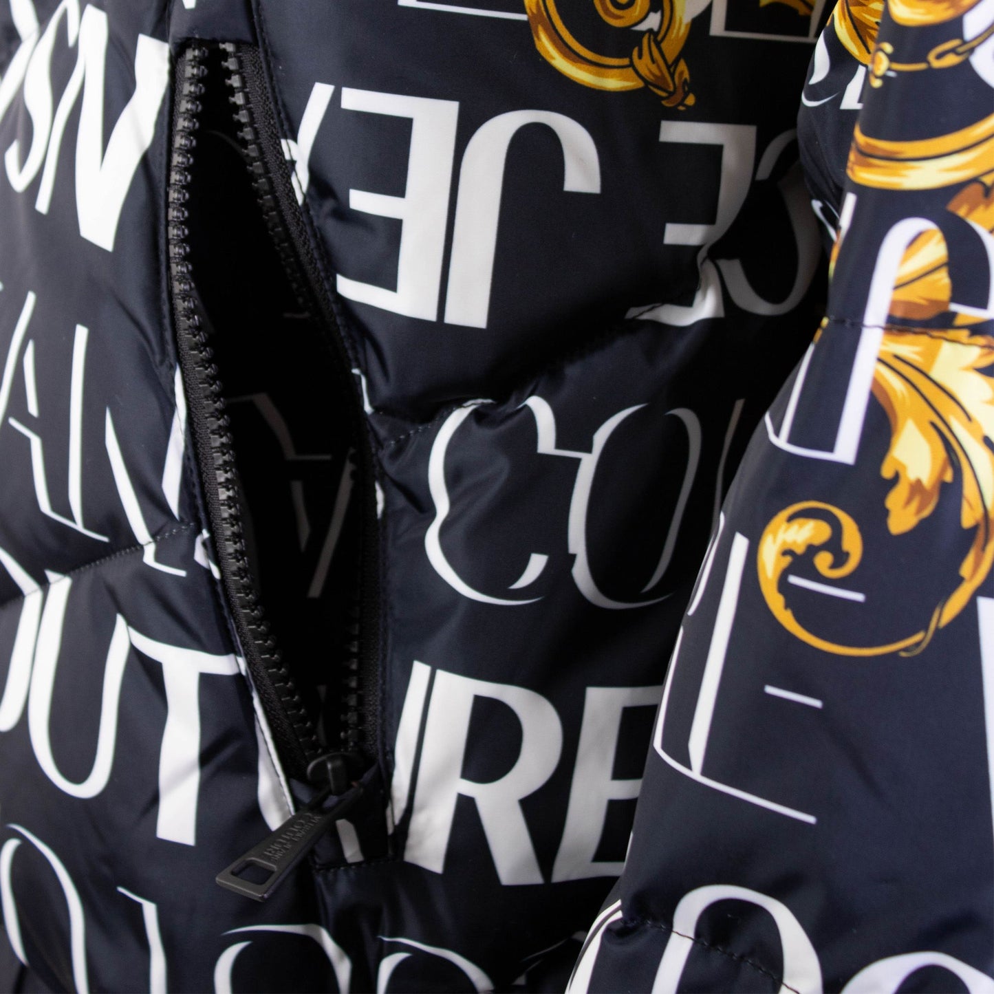 Baroque Polyester Reversible Jacket