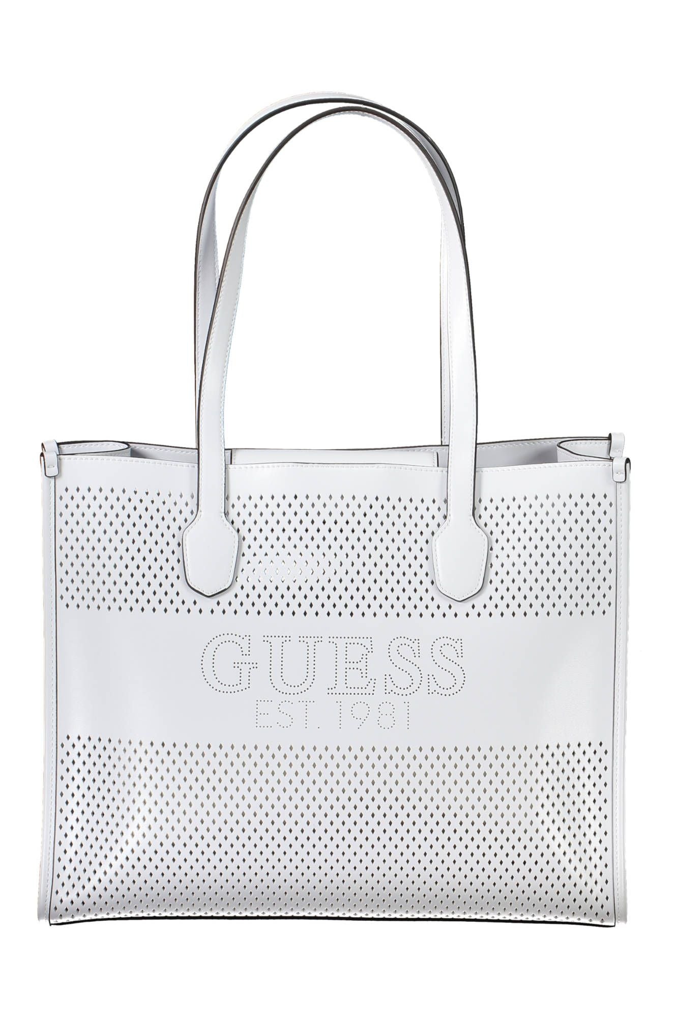 White Polyurethane Handbag