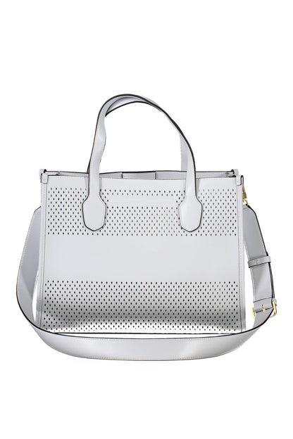 White Polyurethane Handbag