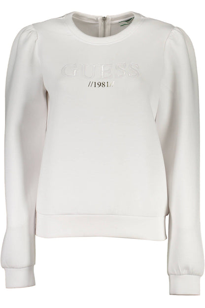 White Polyester Sweater