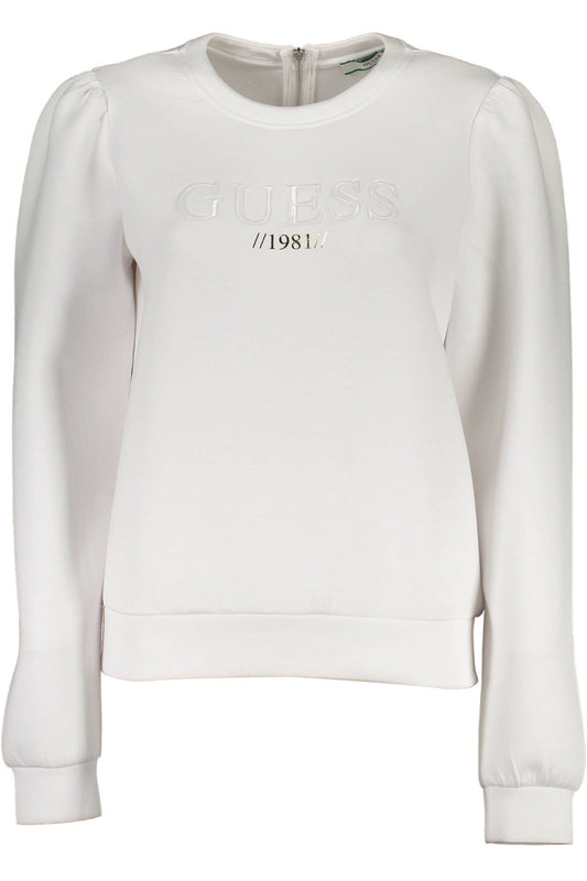White Polyester Sweater