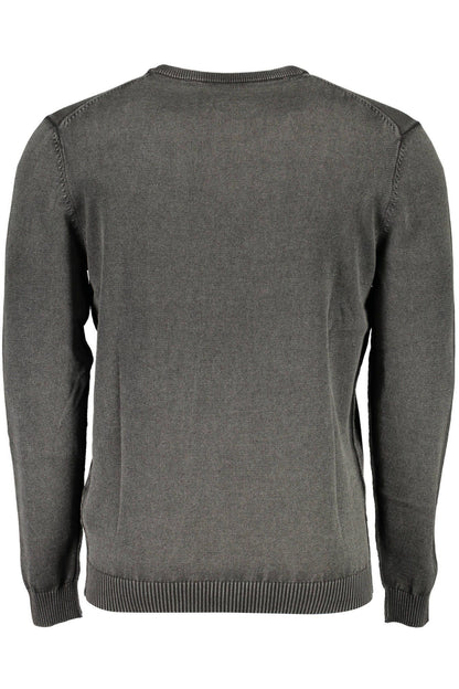 Black Cotton Sweater