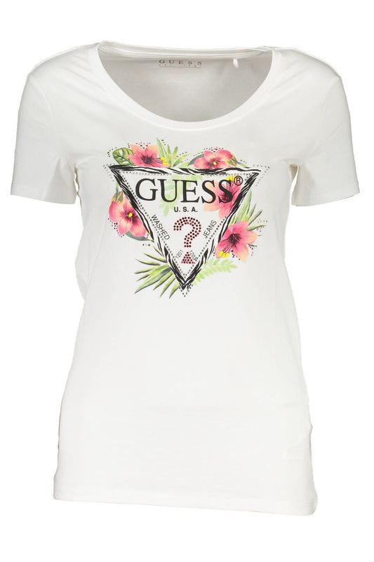 White Cotton Tops & T-Shirt