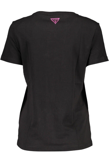 Black Cotton Tops & T-Shirt