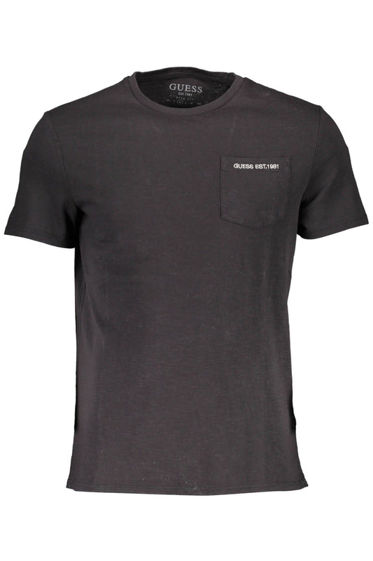 Black Cotton T-Shirt
