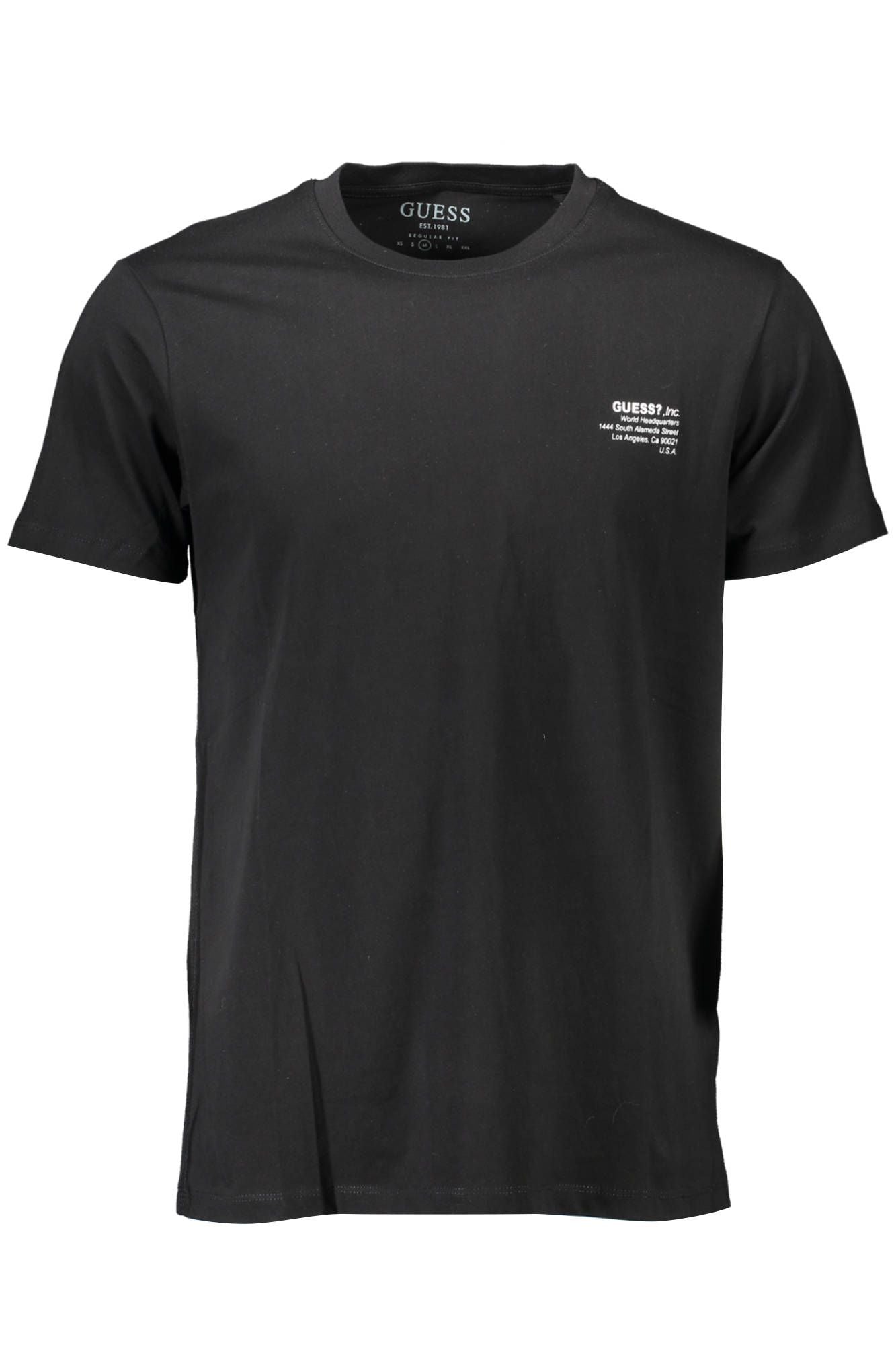 Black Cotton T-Shirt