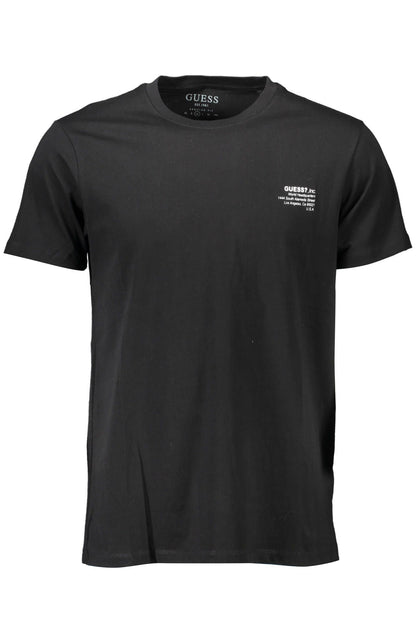 Black Cotton T-Shirt