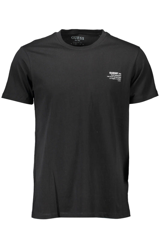 Black Cotton T-Shirt