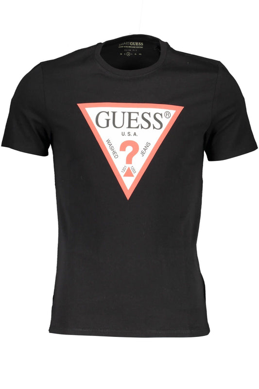 Black Cotton T-Shirt