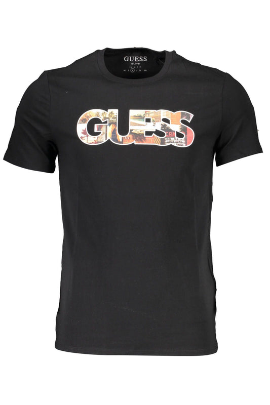 Black Cotton T-Shirt