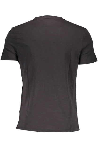 Black Cotton T-Shirt