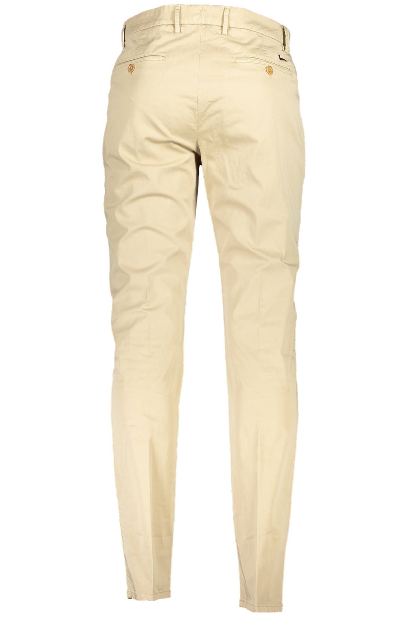 Beige Cotton Jeans & Pant