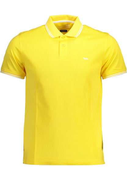 Yellow Cotton Polo Shirt