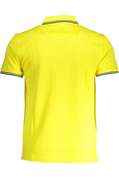 Yellow Cotton Polo Shirt